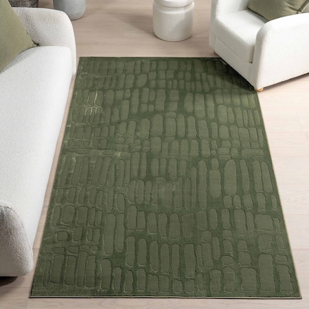 Nuloom Belen Modern Abstract Area Rug 5ft x 8ft MEGR01A-508